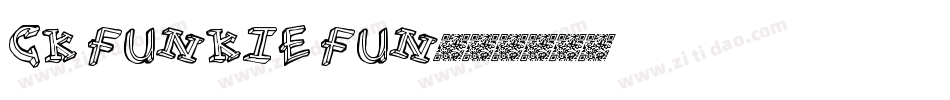 CK Funkie Fun字体转换